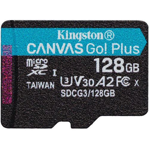 Memoria Kingston MICROSDXC Canvas Go PLUS 128GB