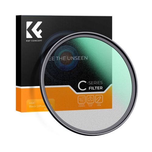 Filtro Black Mist K&F Concept 49mm 1/8 Multicapa Verde Serie C