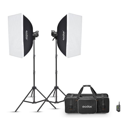 KIT 2 FLASHES DE ESTUDIO MONOLIGHT MS300VF GODOX