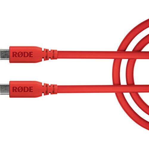 Cable de Alta Calidad RODE SC17 USB-C a USB-C ROJO Longitud de 1,5mts