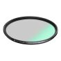 Filtro Black Mist K&F Concept 58mm 1/4 Multicapa Verde Serie C