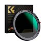 FILTRO 2 EN 1 ND2-ND32 Y POLARIZADOR CPL NANO-X 82MM K&F CONCEPT