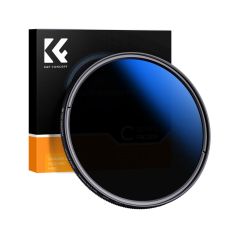 Filtro ND Variable K&F Concept ND2-ND400 58mm 18 Capas de Recubrimiento Serie C