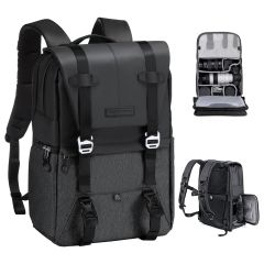 Mochila Backpack K&F Concept Beta 20L V5 Impermeable Gris/Negro (KF13.087AV5)