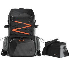 Mochila Backpack K&F Concept 32L con Bolso Multifuncional Carbón (KF13.107)