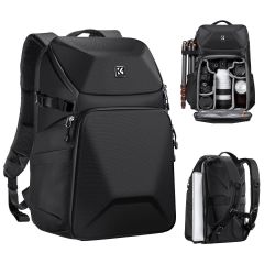 Mochila Backpack K&F Concept Beta 20L con Funda Impermeable Negro (KF13.144)