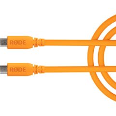 Cable de Alta Calidad RODE SC17 USB-C a USB-C NARANJA  Longitud de 1,5mts