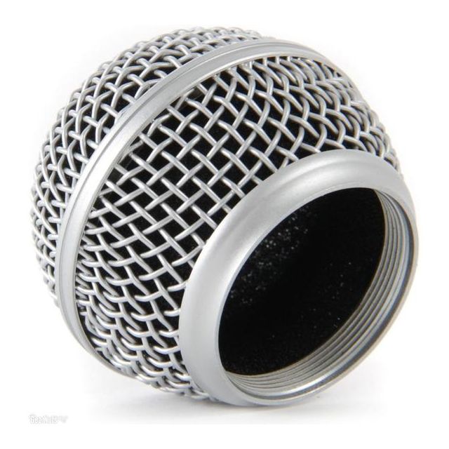 Rejilla shure metalica para microfonos SM58 RK143G