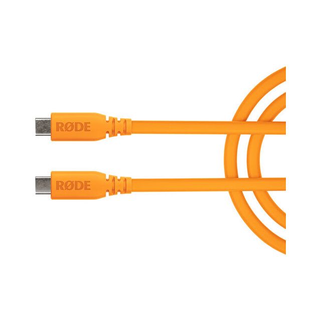 Cable de Alta Calidad RODE SC17 USB-C a USB-C NARANJA  Longitud de 1,5mts